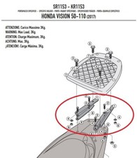 Givi / Kappa SR1153 Monolock