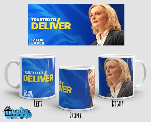 Conservative party mug liz - party,