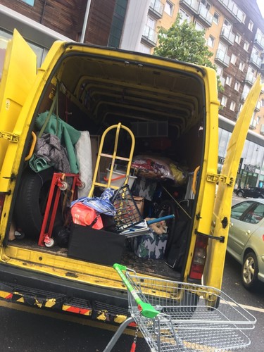Man and van removal services - and,
