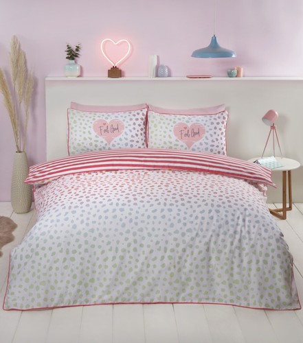 Dalmation print duvet quilt - dalmation,