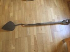 VINTAGE TURFING IRON TO CUT & LIFT TURF AT A REGULAR DEPTH, GARDEN LAWN