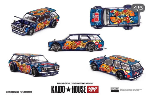 Mini datsun kaido 510 - 1:64,