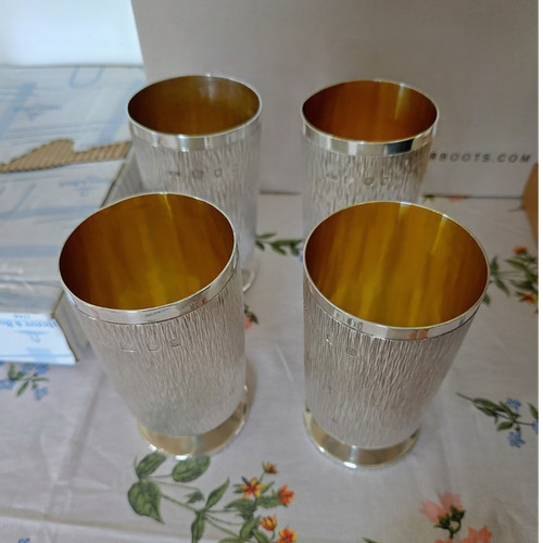 Gerald benney silver beakers - silver,
