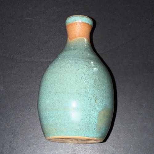 Studio pottery small vase - pottery,