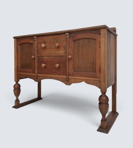 Oak sideboard antique - oak,