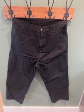 Black Carhartt Wide Panel Pant Size L