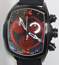Invicta Lupah Revolution Men's Watch Black Red 6728 46.8mm Swiss Made