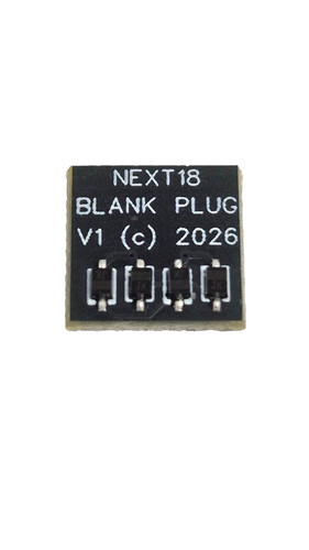 Dcc next18 blanking plug - dc,