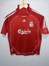 Liverpool Home Shirt 2006/07 Adidas Carlsberg Peter Crouch 15q