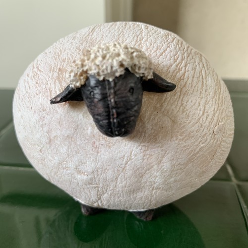 Ornament ceramic puffed - ornament, /