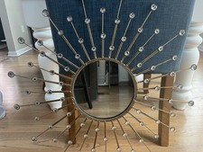 Vintage French Sunburst Wall