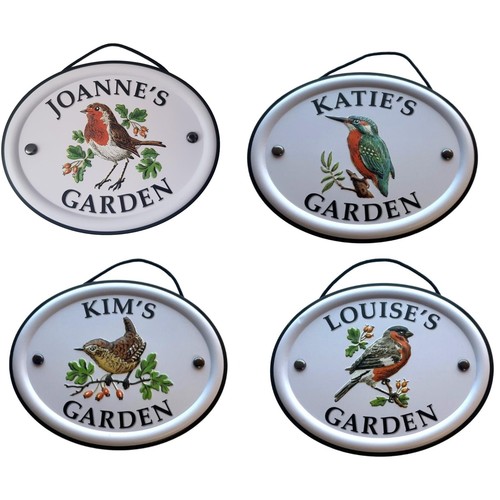 Garden sign personalised gift - garden,