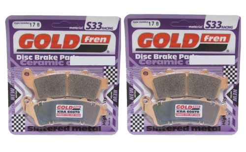 Sets goldfren s33 front pads - s33,
