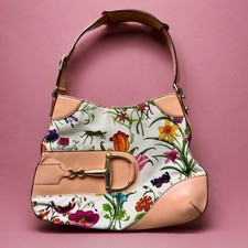 Gucci Canvas Floral Horsebit