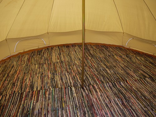 Bell tent boutique - chindi, rag