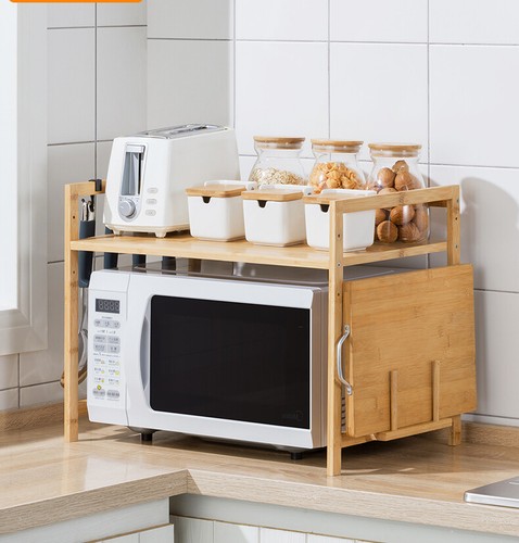 Bamboo wood microwave - bamboo,