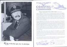 RAF signed photo Coastal