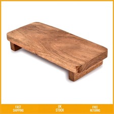 Charming Acacia Wood Pedestal