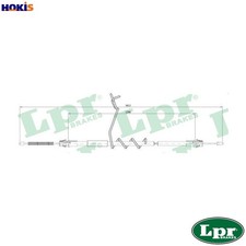 CABLE PULL PARKING BRAKE C0290B FOR FORD TRANSIT/Van/Platform/Chassis 2.4L 4cyl