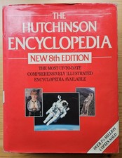 The Hutchinson Encyclopedia 8th Edition (1988 Hardcover Book)