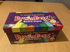 Brainbox - The Ultimate Brain Challenge Board Game - Used Once - Excellent Con