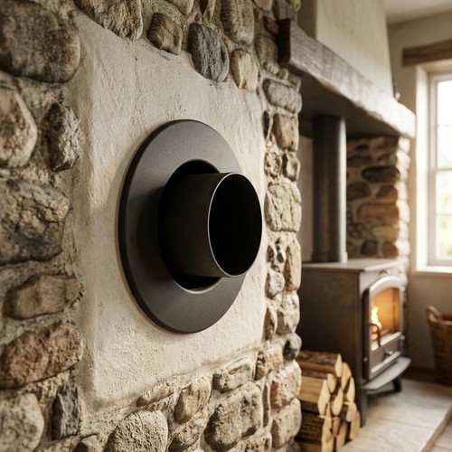 Cast iron flue - cast, pipe