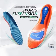 NEW SCHOLL Gel Activ Everyday Shock Absorption Insoles Men(UK8-13) Women(UK4-8)