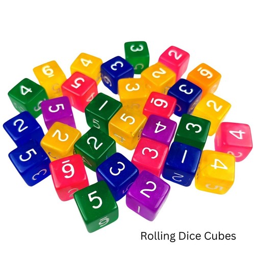 Pack six sided - 10, 50