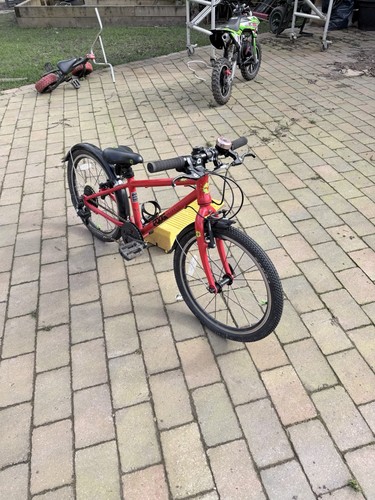Frog kids red bike wheels - kids,