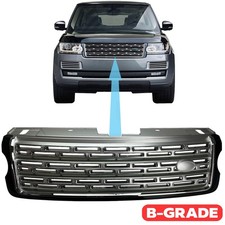 SV Autobiography Style Black+Chome+Silver Front Grille for Range Rover L405 2013