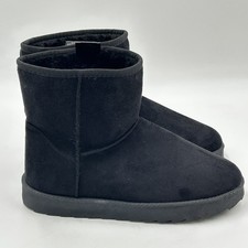 NEW Primark black faux suede
