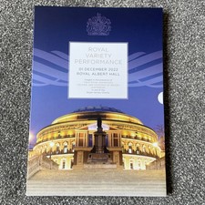 Royal Variety Performance Programme 2022 Earl & Countess of Wessex