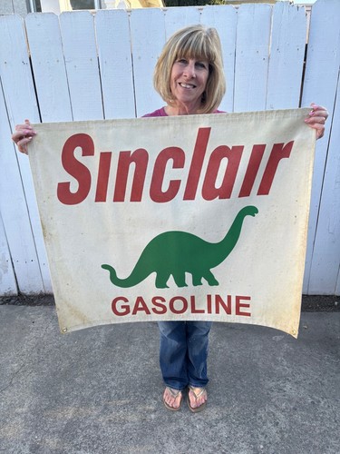 Vintage sinclair dino - vintage, banner
