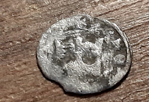 Hammered silver medieval coin - hammered,