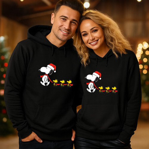Snoopy woodstock christmas - snoopy,