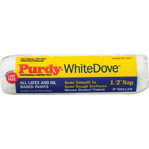 Purdy white dove - 9", roller