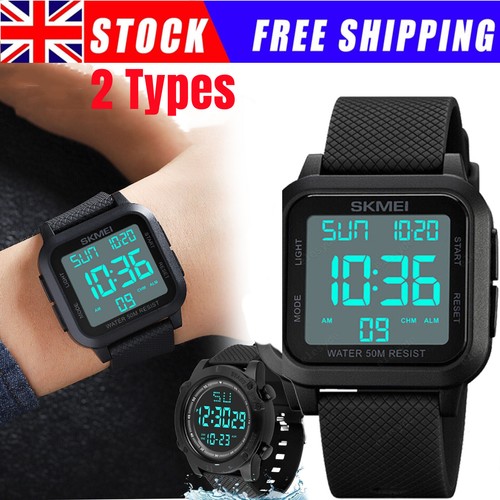 Electronic watches mens - mens, led