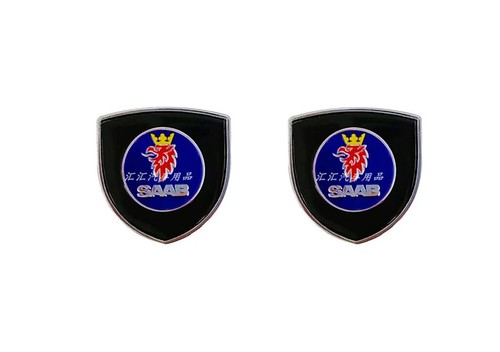 2pcs saab logo car body - saab,