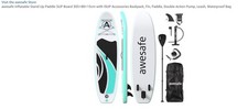 Awesafe stand up - 10'6,