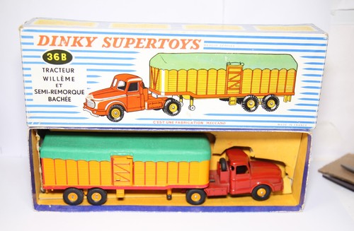 French dinky 36b tracteur - french, dinky 36b