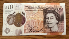 AJ44 55 66 54, Unusual Unique Serial No, Polymer £10 Ten Pound Note Jane Austen