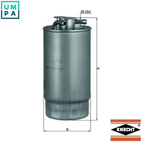 Fuel filter 160 for land - kl, 160/1