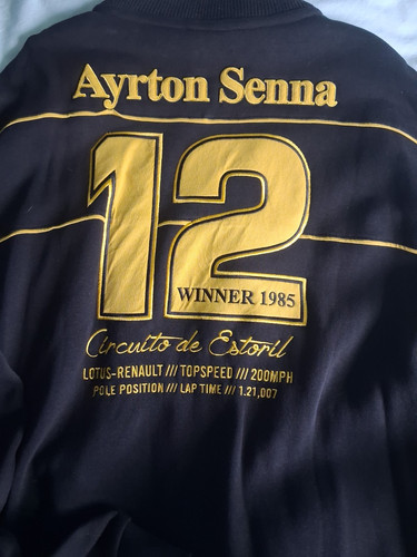 Ayrton senna 3xl - black, jacket