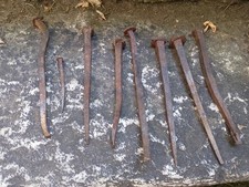 old hand-forged Nails from the