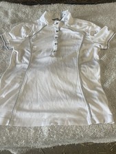 Anky Show Stock Shirt White Stunning UK14 Wicking Fabric 