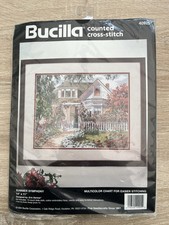 Bucilla Counted Cross Stitch Kit 1994 Summer Symphony 14” X 11” Unopened