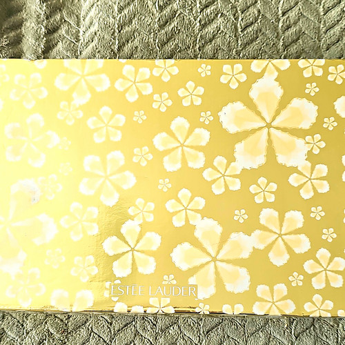 Estée lauder gold makeup case - lauder,