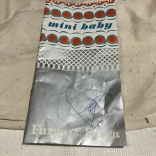 Furga Mini Baby Booklet Damage Front Has Pen On