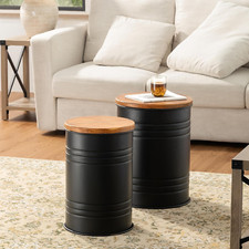 Rustic set metal - of,