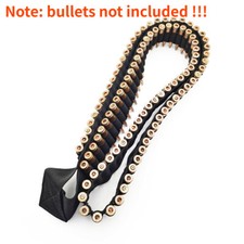 100 Rounds Ammo Belt Rifle Bullet Cartridge  For .38 30-30 7.62x49 9MM